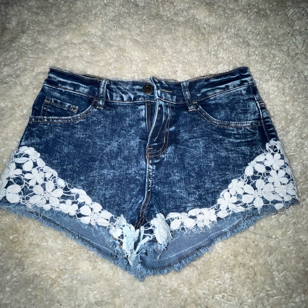 Hot Kiss Jean Shorts sz 1
